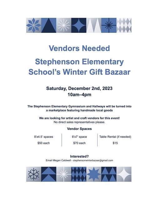 Winter Gift Bazaar